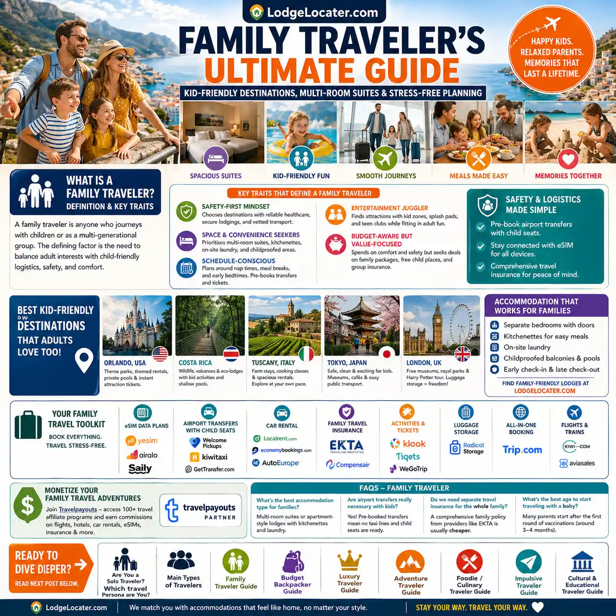 Family Traveler’s Ultimate Guide Kid‑Friendly Destinations, Multi‑Room Suites & Stress‑Free Planning -Family Traveler