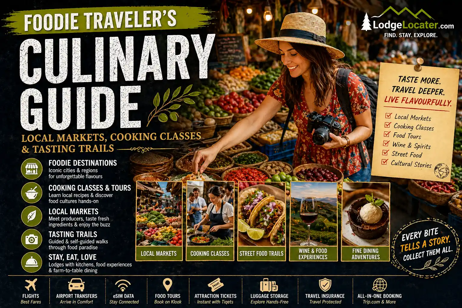 Foodie / Culinary Traveler Guide