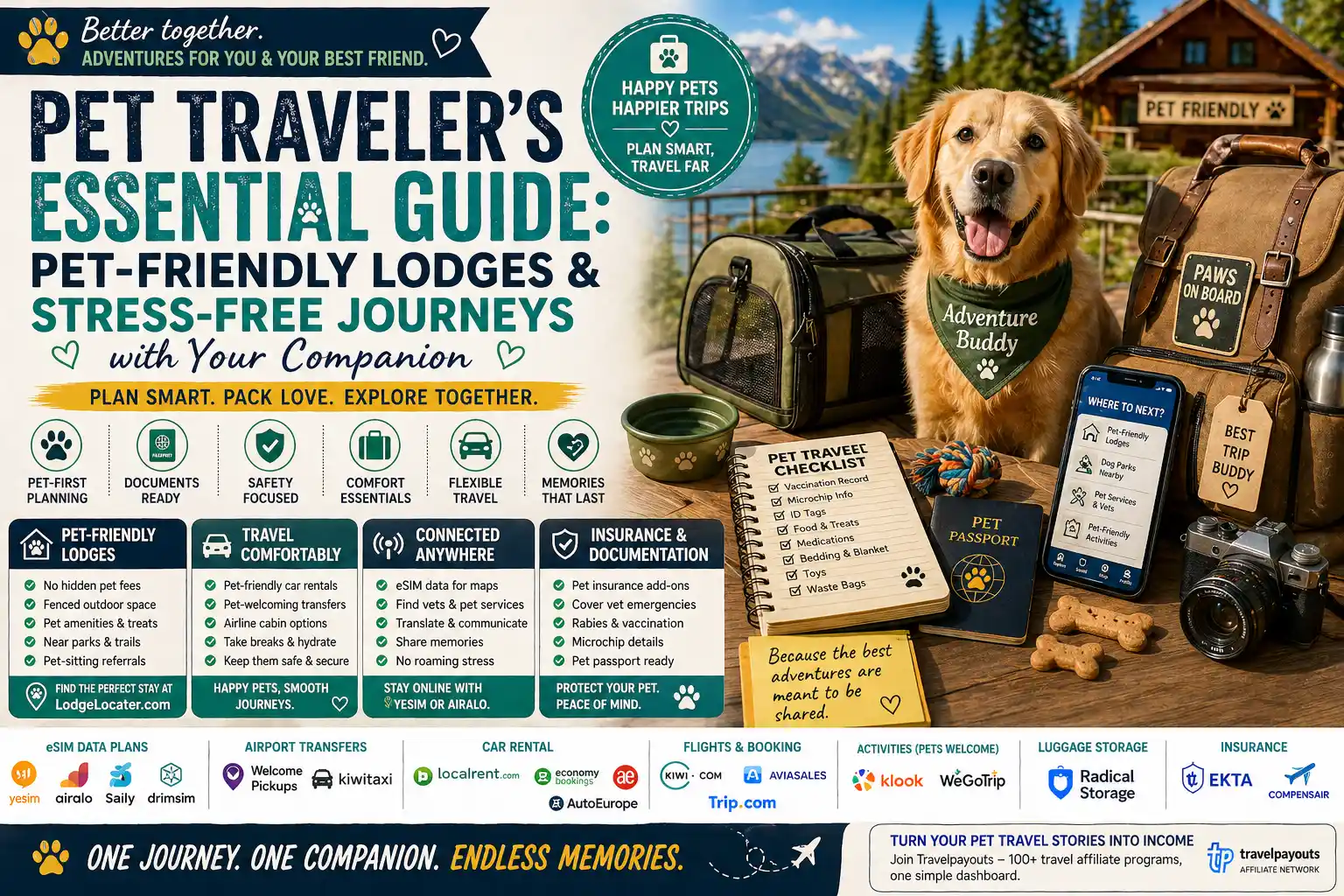 Pet Traveler’s Essential Guide: Pet‑Friendly Lodges & Stress‑Free Journeys with Your Companion