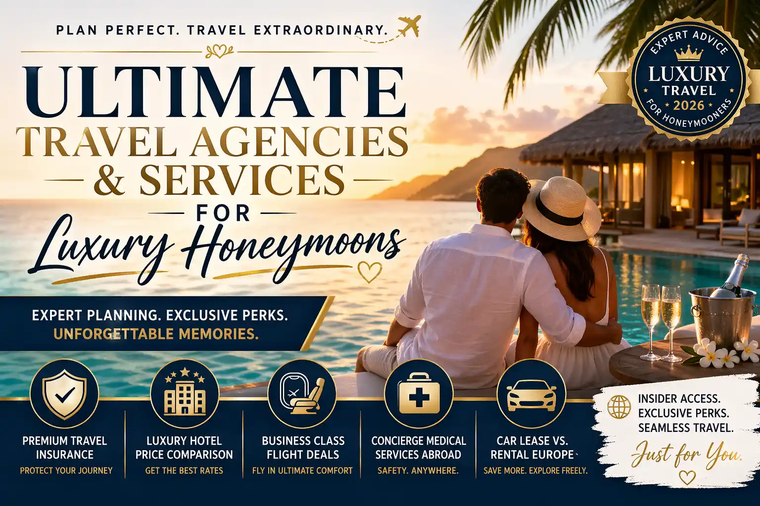 Ultimate Travel Agencies & Services for Luxury Honeymoons