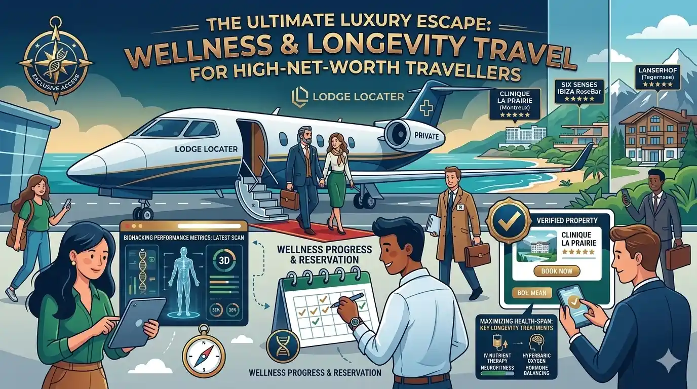 Wellness & Longevity Travel: The Ultimate Luxury Escape for High-Net-Worth Travellers