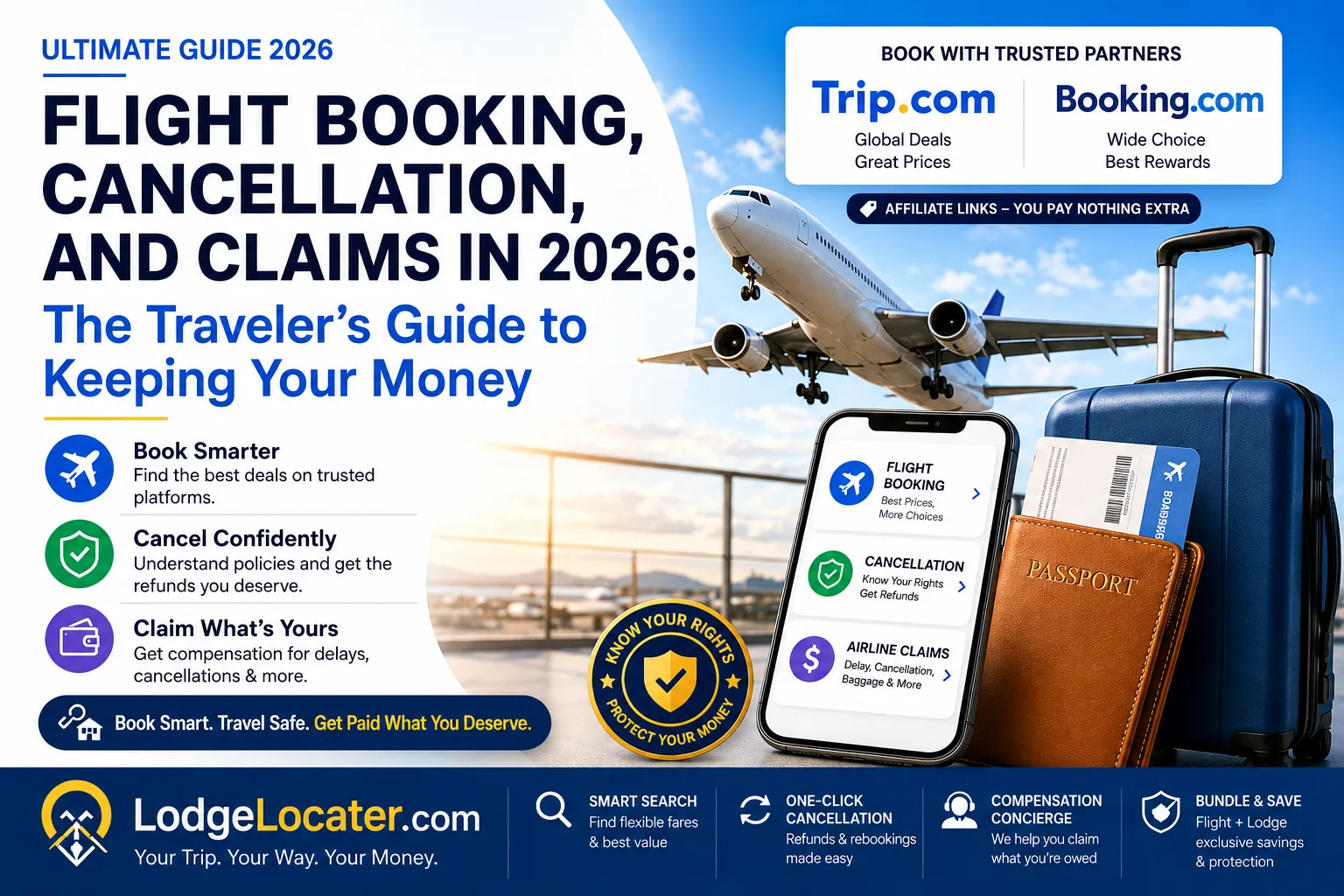 Flight Booking, Cancellation, and Claims in 2026: Ultimate Guide to Refunds & Savings